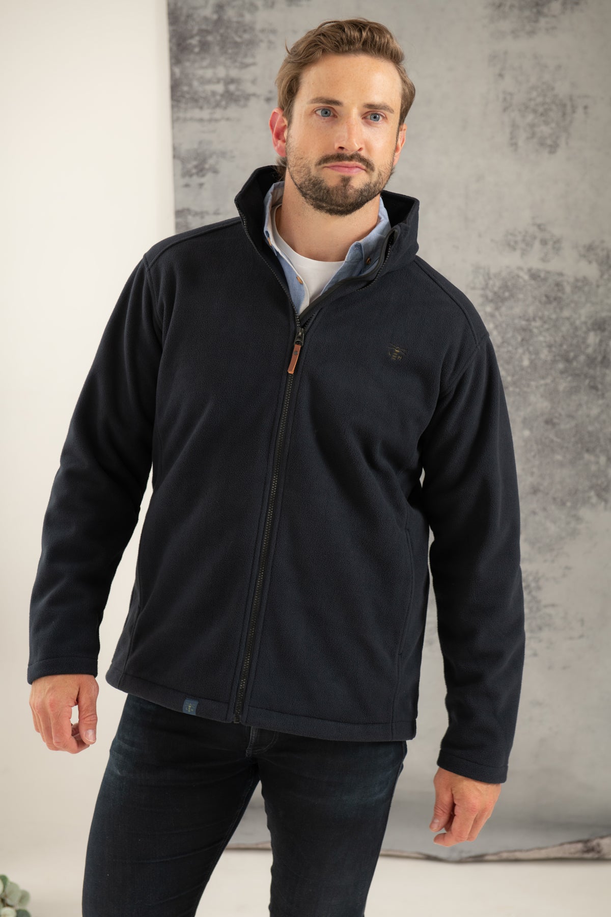 Men's Richmond Waterproof Fleece - Dark Navy