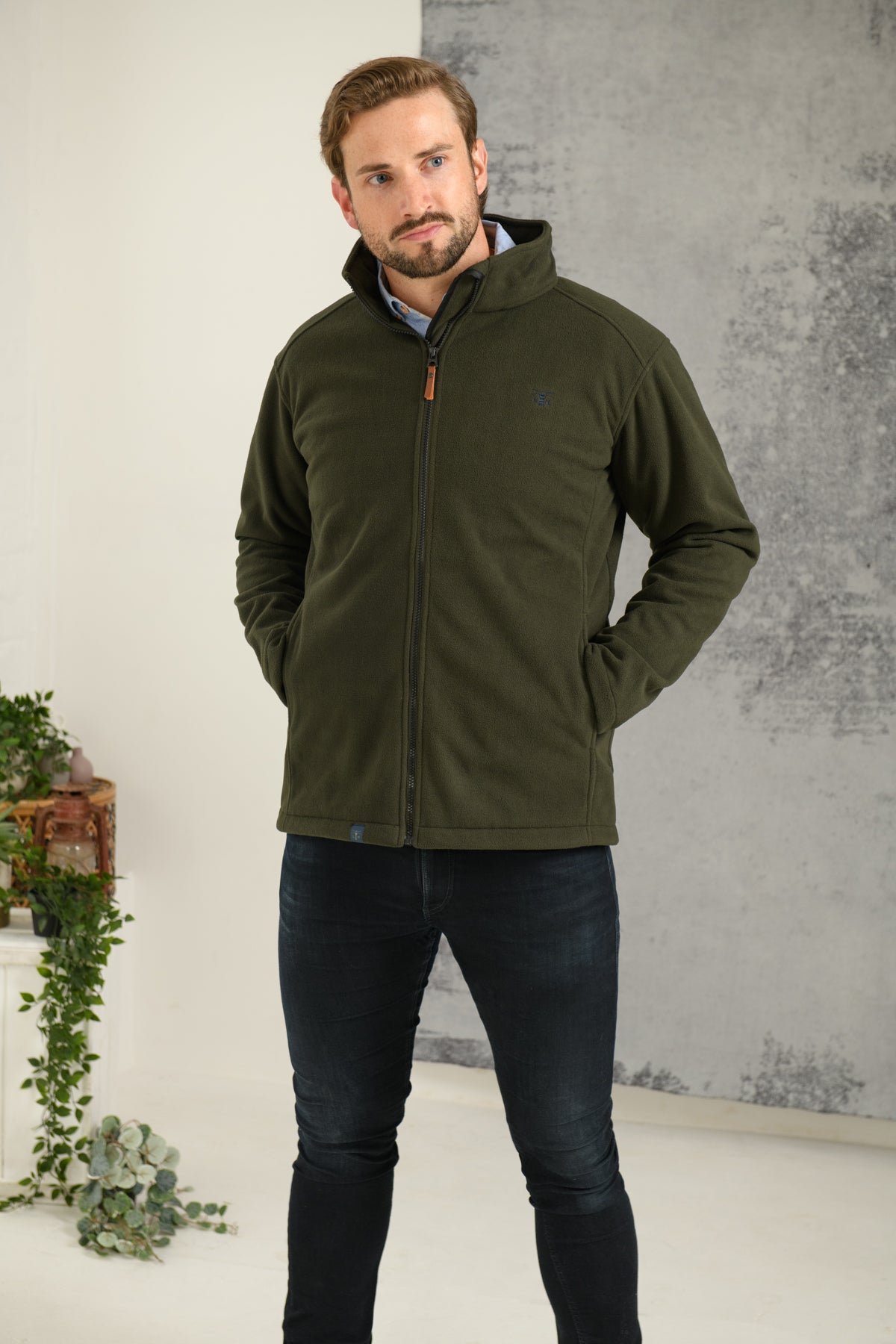 Men's Richmond Waterproof Fleece - Hunter Green