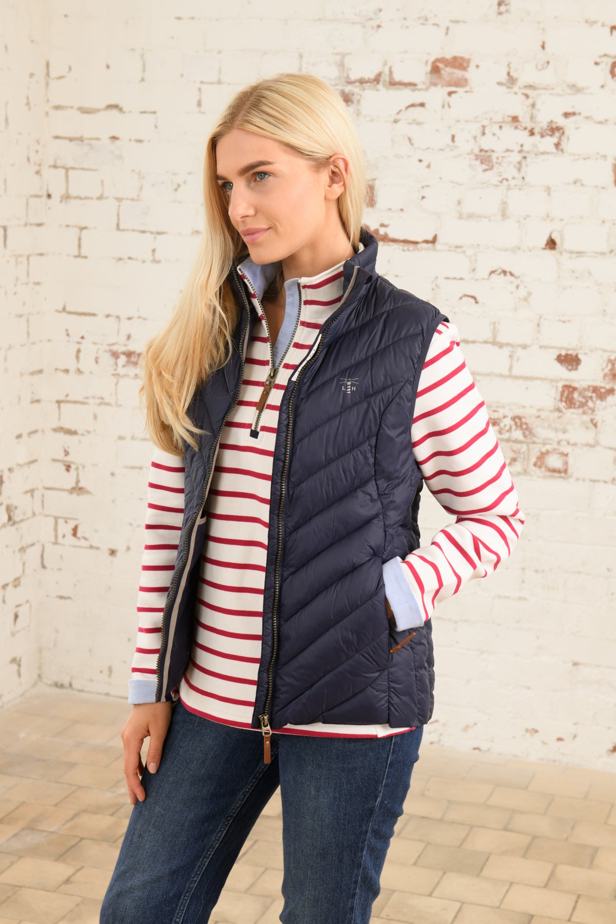 Laurel Ladies Gilet - Navy