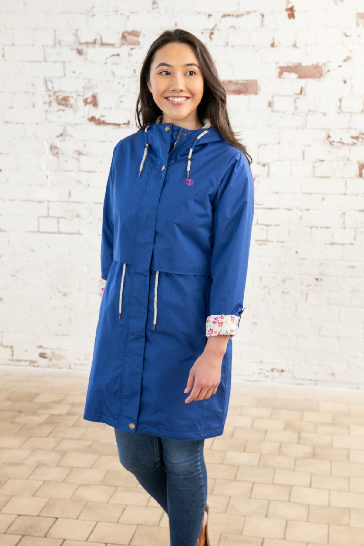 Pippa Shoreline Waterproof Coat - Indigo