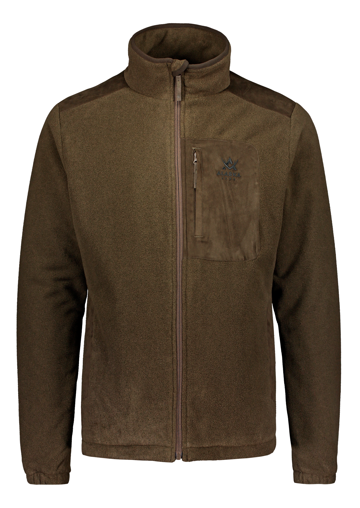Dawson Men's Waterproof Fleece Jacket, Moss Brown