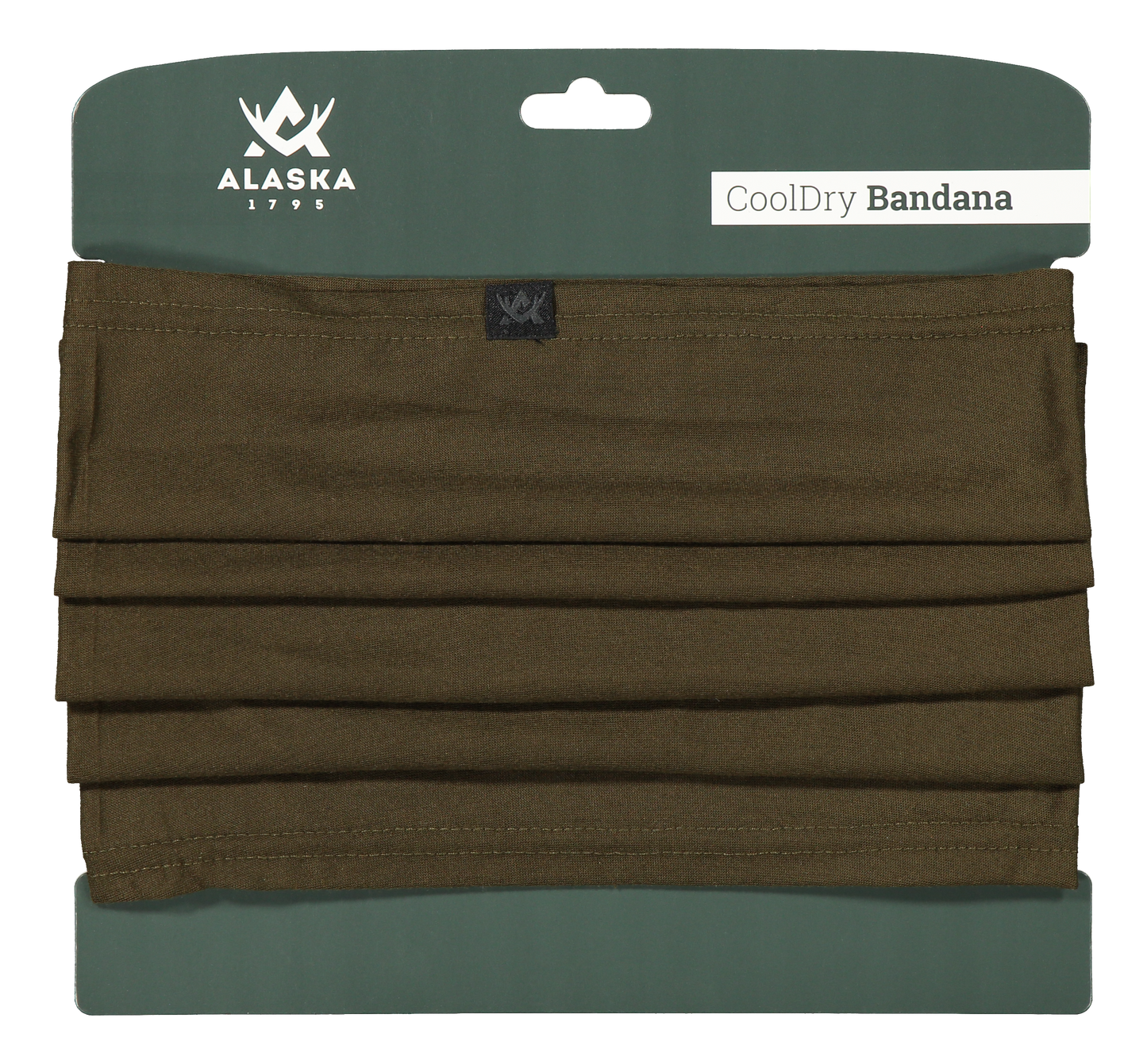 CoolDry Bandana, Moss Brown