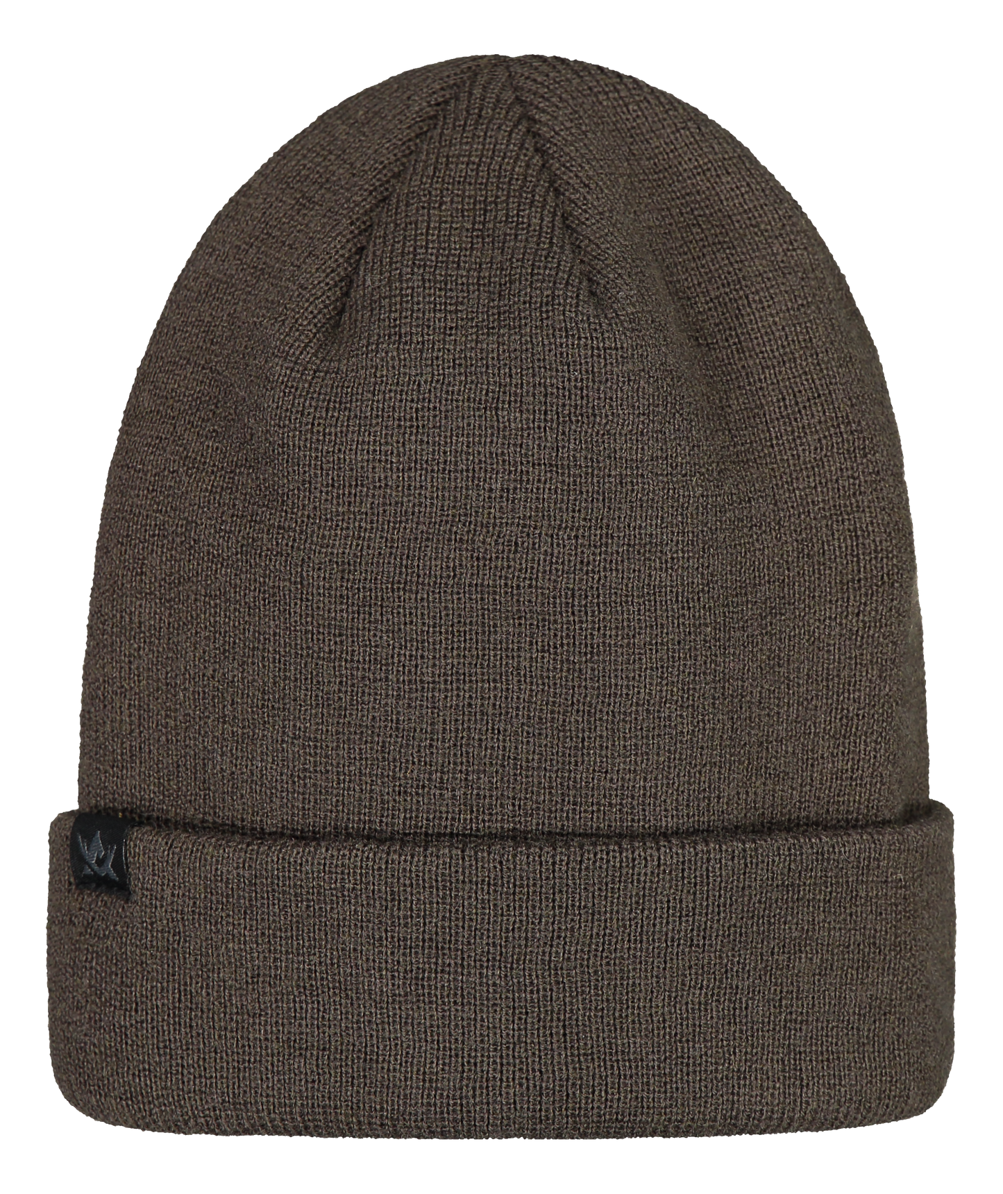 Merino Beanie, Moss Brown