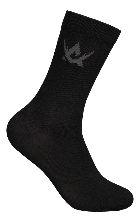 Merino Liner Socks 3 pairs, Black