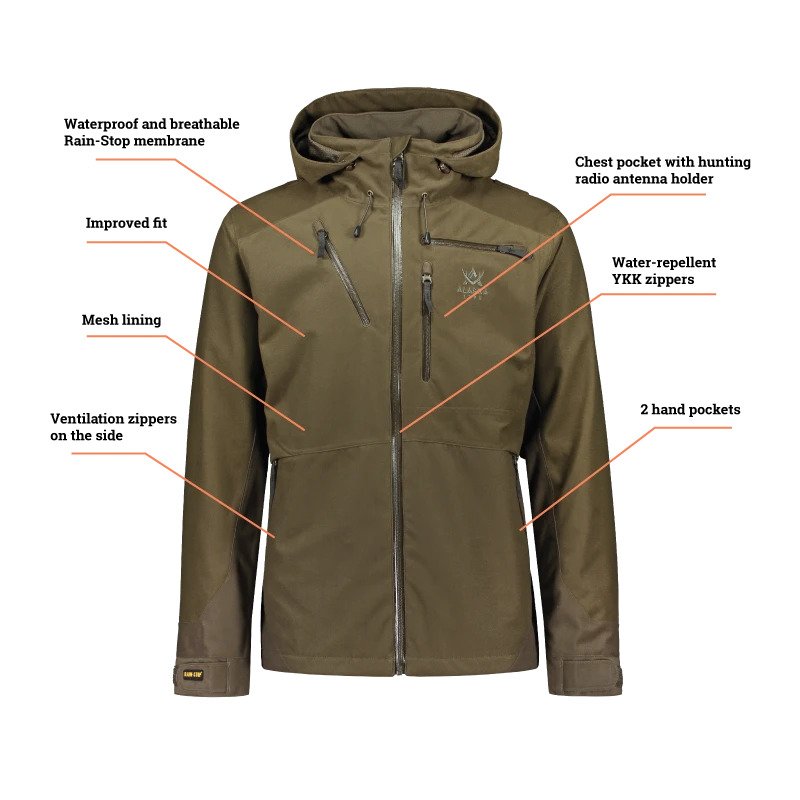 Superior II Men's Jacket, Moss Brown