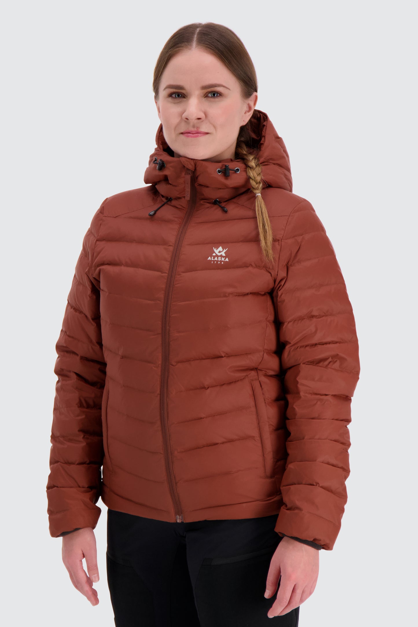 Alaska Women's Down Jacket, Redstone