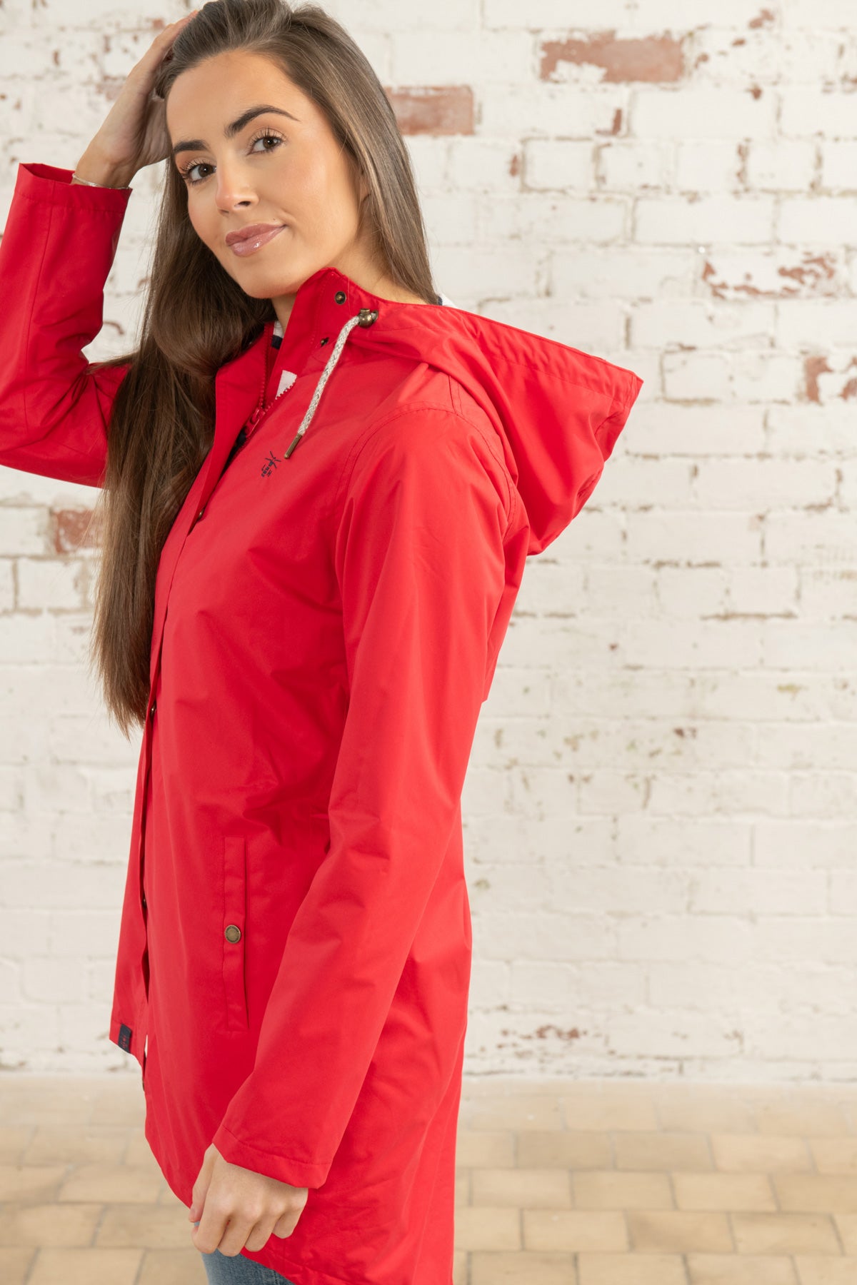 Beachomber Long Coat - Poppy