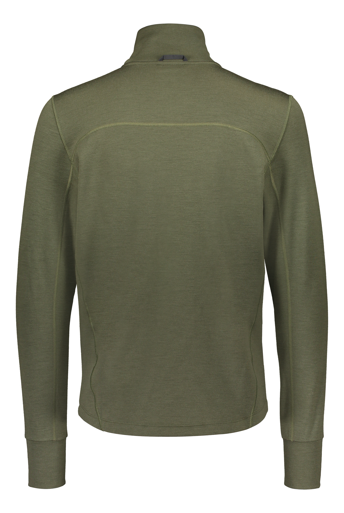 Merino Men's Fleece Jacket, Hunter Green