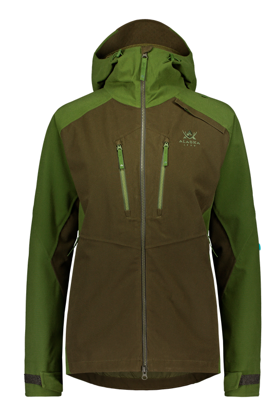 Apex Women's Waterproof Jacket, Hunter Green