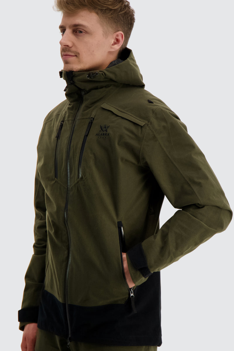 Apex PRO Men's Jacket, Forest Green/Black