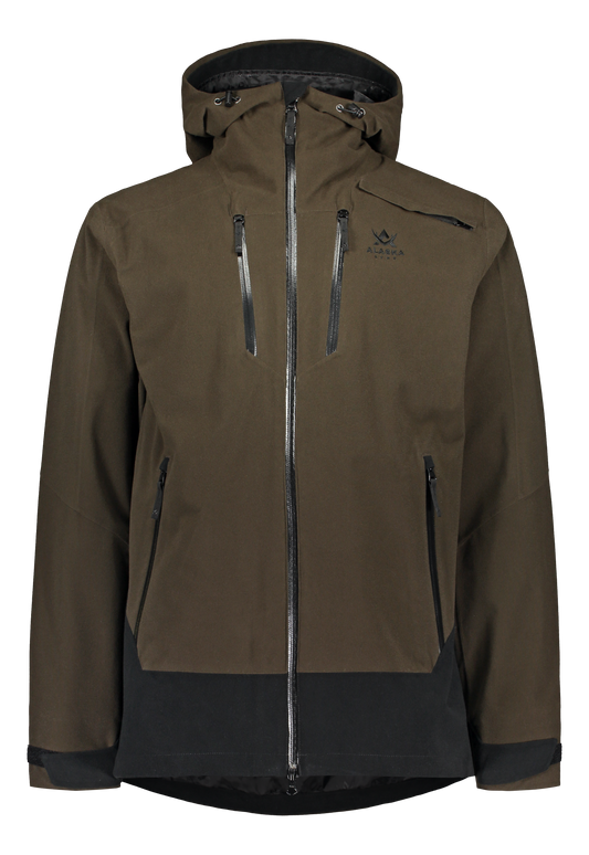 Apex PRO Men's Jacket, Brown/Black