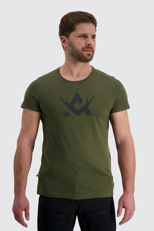 Cotton Men's T-Shirt, Hunter Green