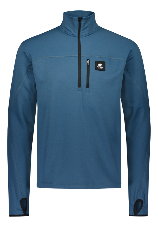 ThermoDry Pro Men's Half-Zip Top, Deep Blue